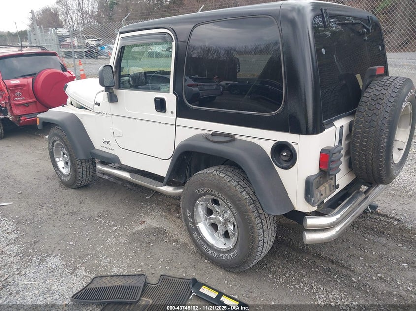 1J4FA49S63P304149 2003 JEEP WRANGLER photo no. 3