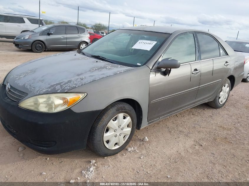 2003 Toyota Camry Le VIN: 4T1BE32K83U706507 Lot: 43745103