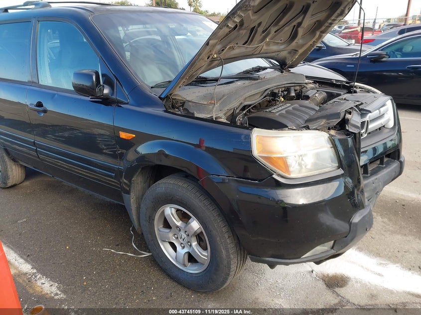 2007 Honda Pilot Ex-L VIN: 2HKYF18547H513353 Lot: 43745109