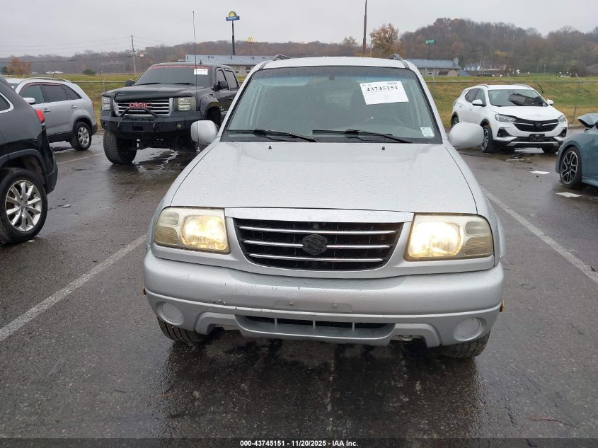 2002 Suzuki Xl-7 Limited/Plus/Standard/Touring VIN: JS3TX92V124121140 Lot: 43745151