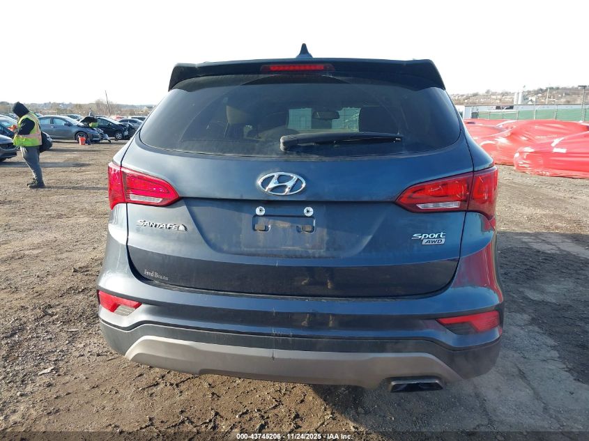 2017 Hyundai Santa Fe Sport 2.4L VIN: 5NMZUDLB6HH035704 Lot: 43745206