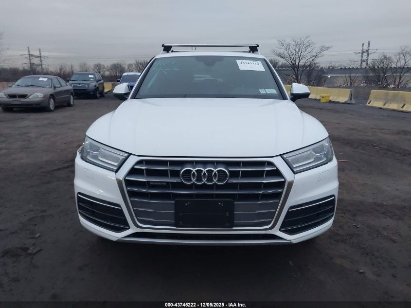 2019 Audi Q5 45 Premium VIN: WA1ANAFY5K2097139 Lot: 43745222