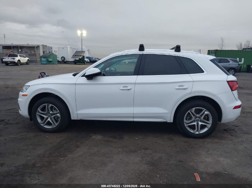 2019 Audi Q5 45 Premium VIN: WA1ANAFY5K2097139 Lot: 43745222