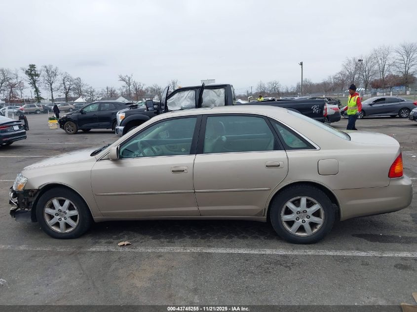 2000 Toyota Avalon Xl VIN: 4T1BF28B5YU103889 Lot: 43745255