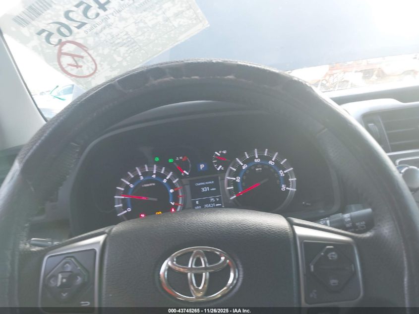 2019 Toyota 4Runner Sr5 Premium VIN: JTEZU5JR7K5196896 Lot: 43745265