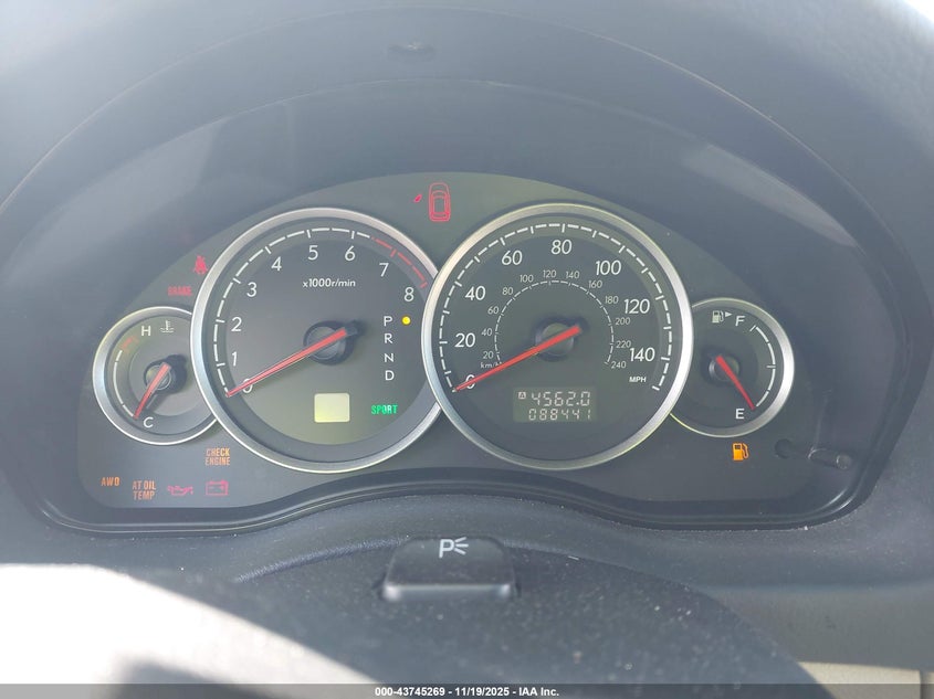 2006 Subaru Outback 2.5I Limited VIN: 4S4BP62C467326894 Lot: 43745269