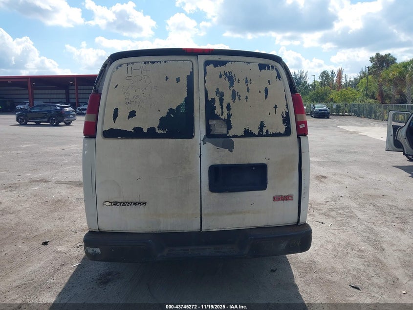 2008 Chevrolet Express Work Van VIN: 1GCGG25C481140941 Lot: 43745272
