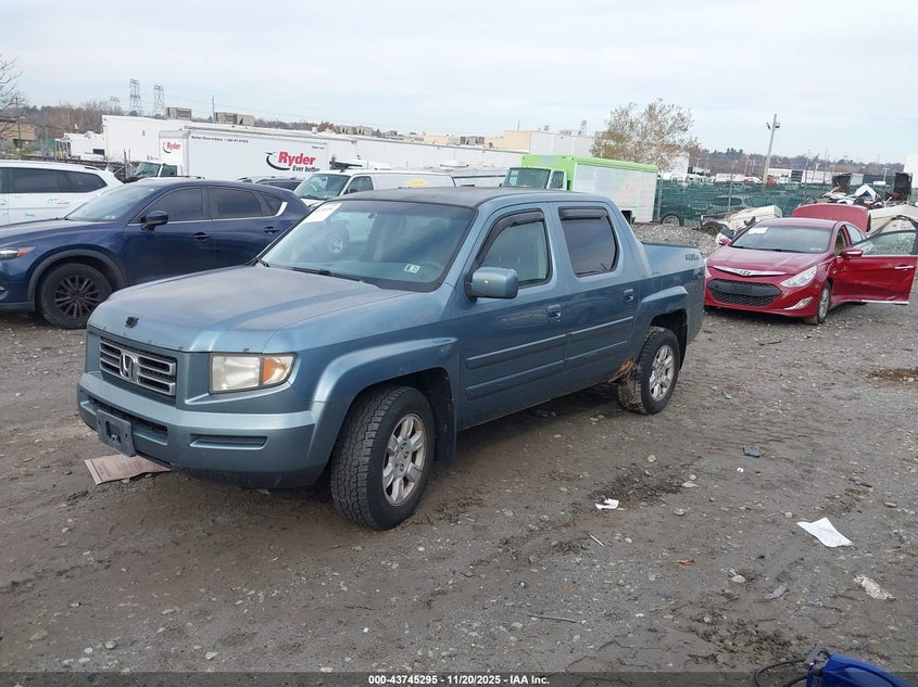 2006 Honda Ridgeline Rts VIN: 2HJYK164X6H505542 Lot: 43745295