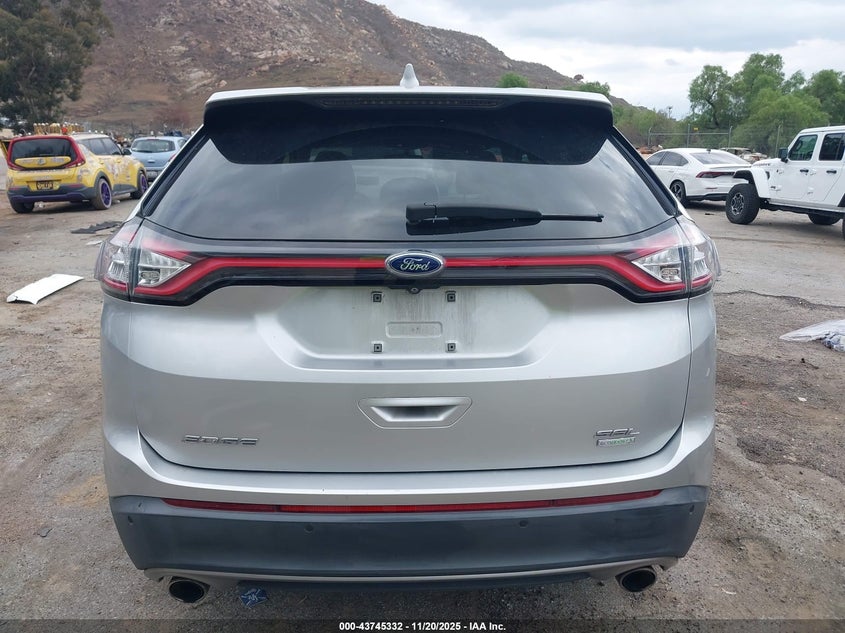2016 Ford Edge Sel VIN: 2FMPK3J93GBC42812 Lot: 43745332