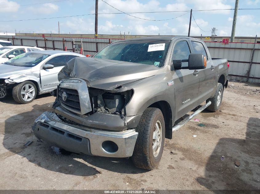 2007 Toyota Tundra Sr5 5.7L V8 VIN: 5TFEV54127X027659 Lot: 43745339