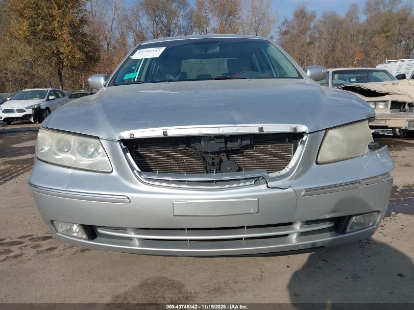 2008 Hyundai Azera Limited VIN: KMHFC46F58A290516 Lot: 43745342