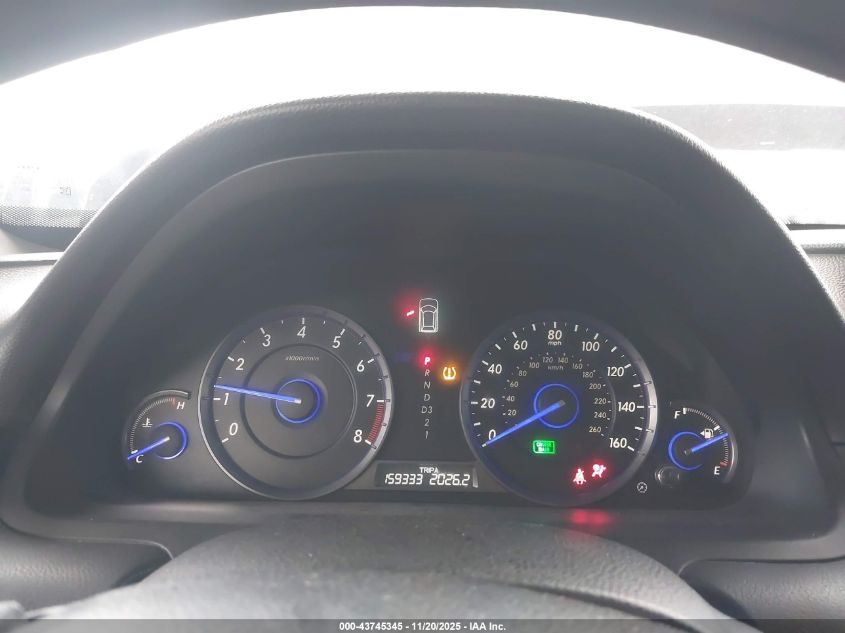 2012 Honda Crosstour 2.4 Ex-L VIN: 5J6TF3H54CL000965 Lot: 43745345