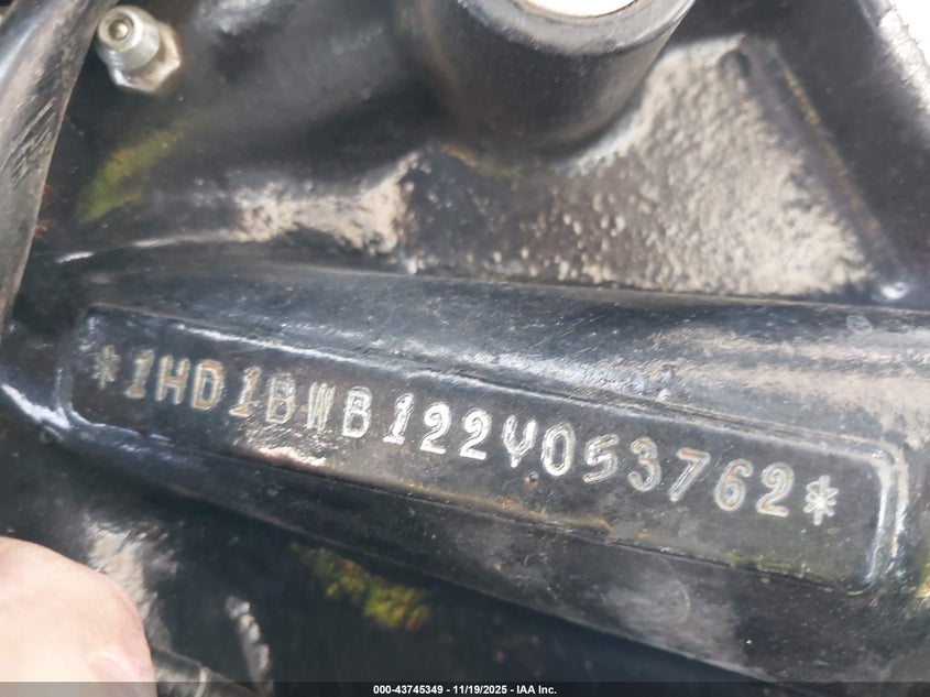 2002 Harley-Davidson Flstci VIN: 1HD1BWB122Y053762 Lot: 43745349