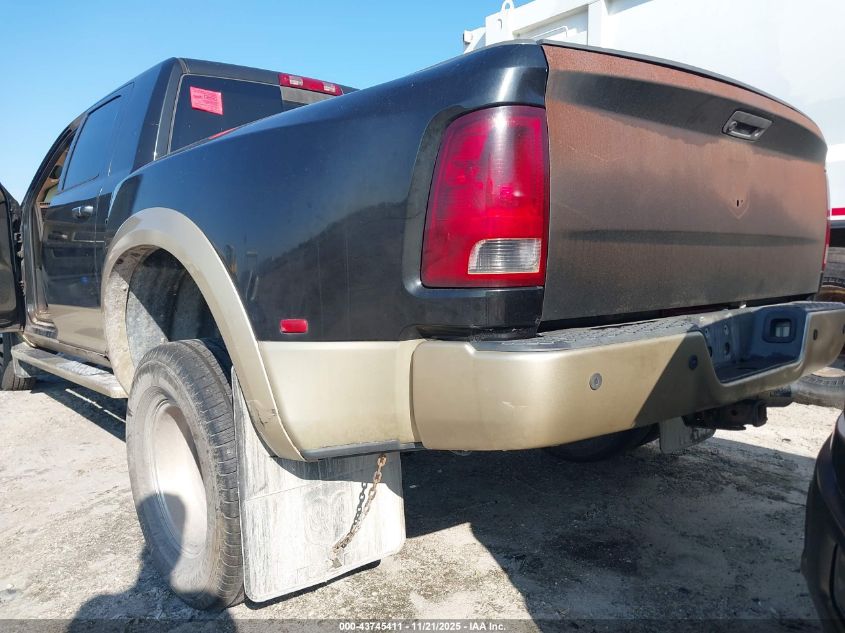 2011 Ram Ram 3500 Laramie Longhorn VIN: 3D73Y4HL9BG585550 Lot: 43745411