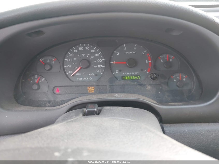 2003 Ford Mustang VIN: 1FAFP40413F314439 Lot: 43745429