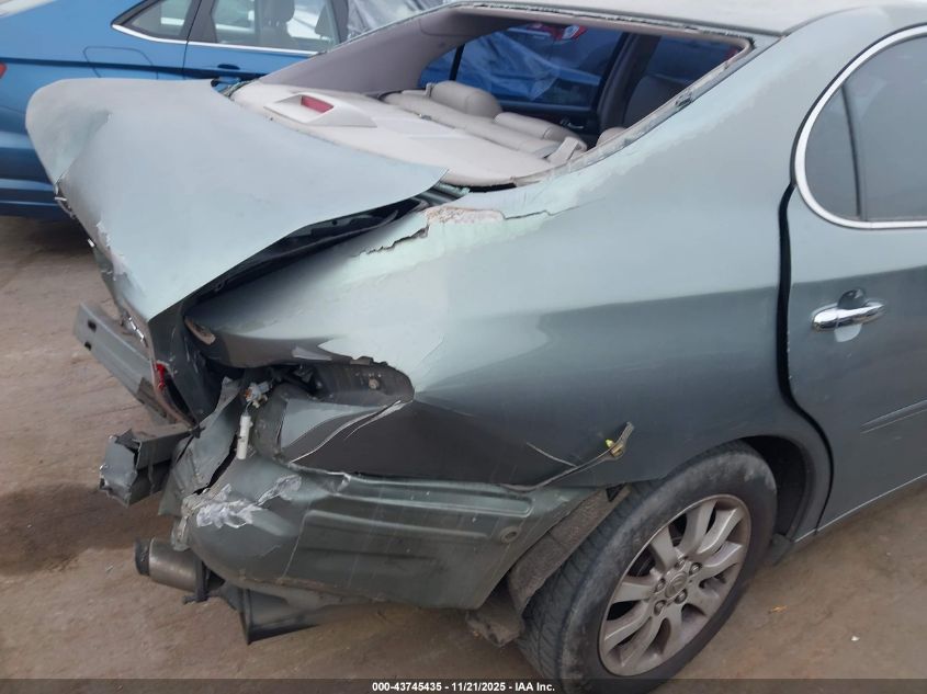 2004 Lexus Es 330 VIN: JTHBA30G745020094 Lot: 43745435