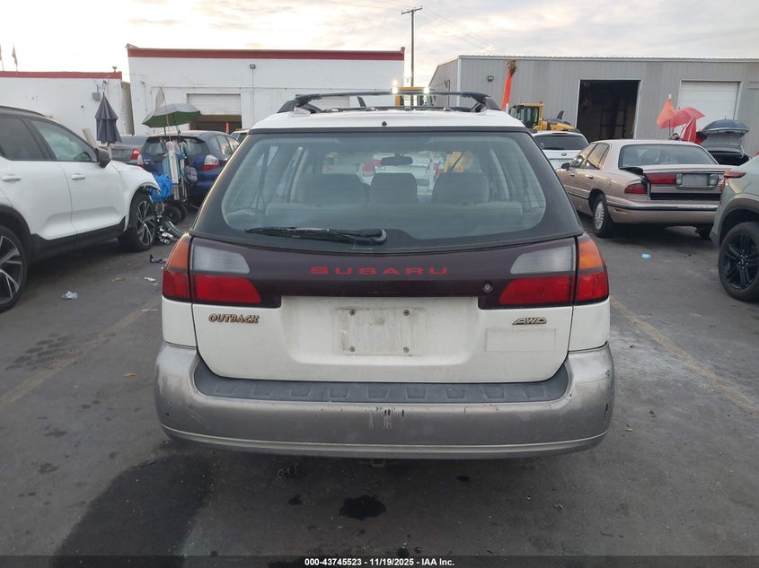 2001 Subaru Outback VIN: 4S3BH665217628920 Lot: 43745523