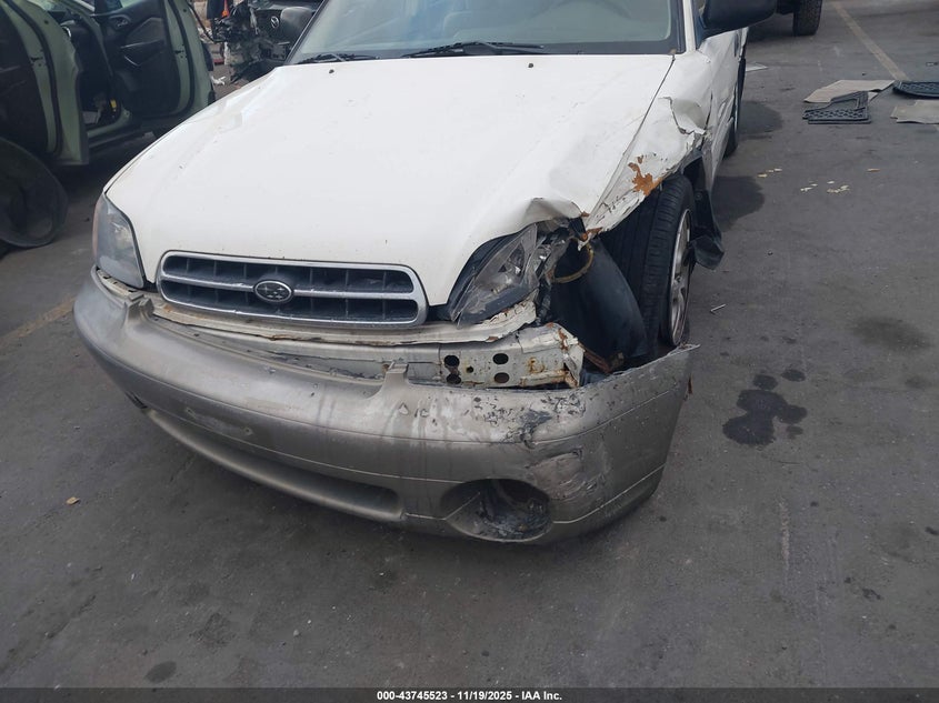 2001 Subaru Outback VIN: 4S3BH665217628920 Lot: 43745523