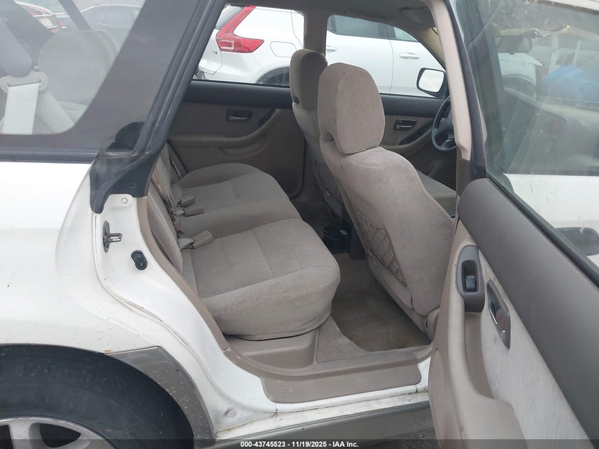 2001 Subaru Outback VIN: 4S3BH665217628920 Lot: 43745523