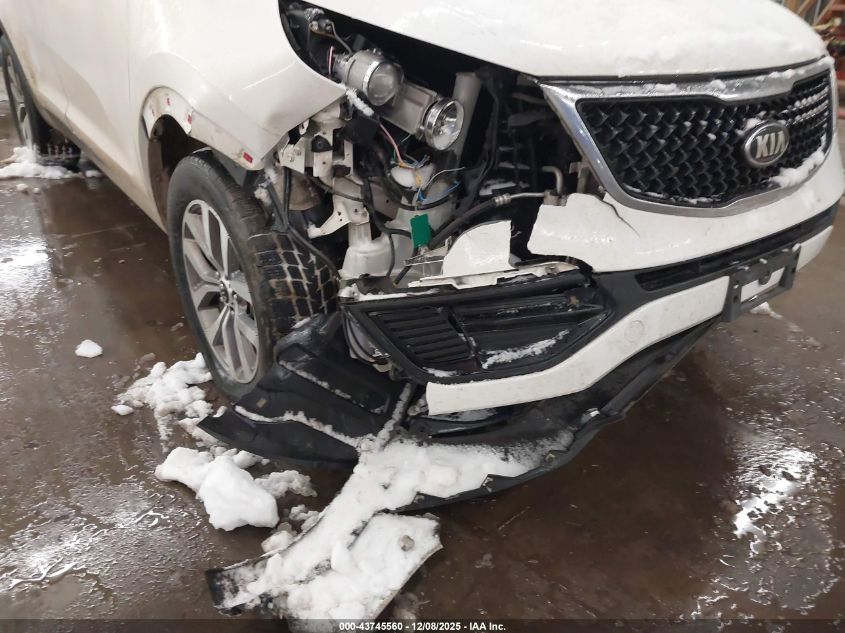 2015 Kia Sportage Lx VIN: KNDPBCAC2F7760899 Lot: 43745560