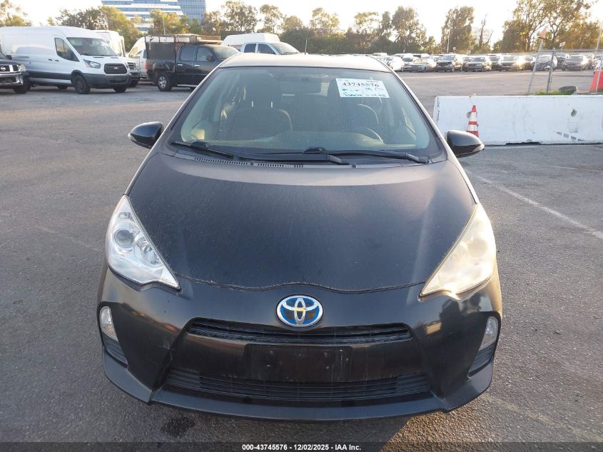 2012 Toyota Prius C Three VIN: JTDKDTB35C1004128 Lot: 43745576
