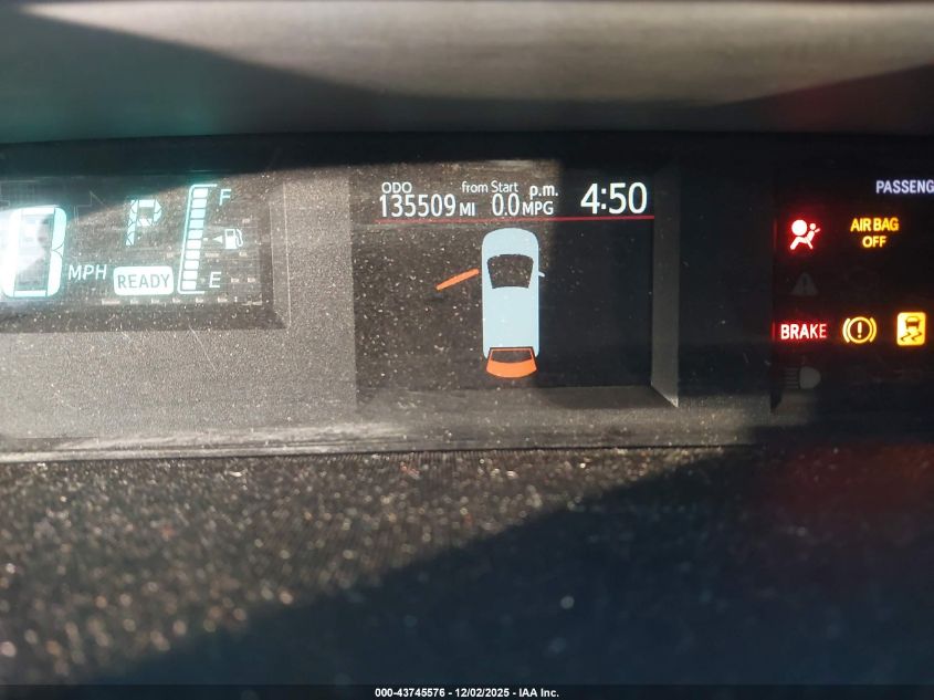 2012 Toyota Prius C Three VIN: JTDKDTB35C1004128 Lot: 43745576