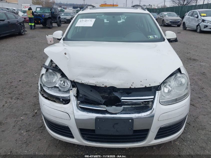 2009 Volkswagen Jetta 2.5L Se VIN: 3VWTM71K99M282205 Lot: 43745578