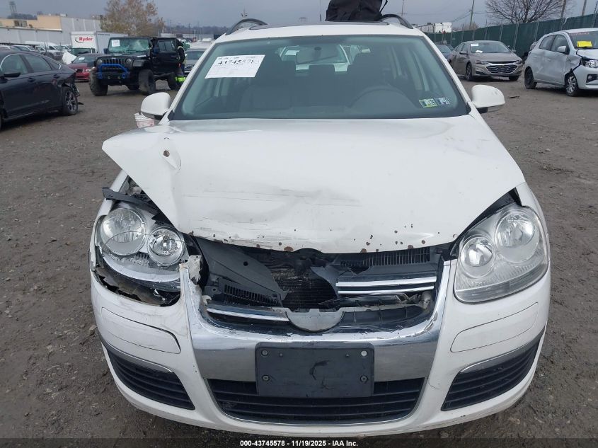 2009 Volkswagen Jetta 2.5L Se VIN: 3VWTM71K99M282205 Lot: 43745578