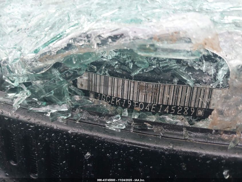 2004 Chevrolet Silverado 1500 Z71 VIN: 1GCEK19T04E145289 Lot: 43745580