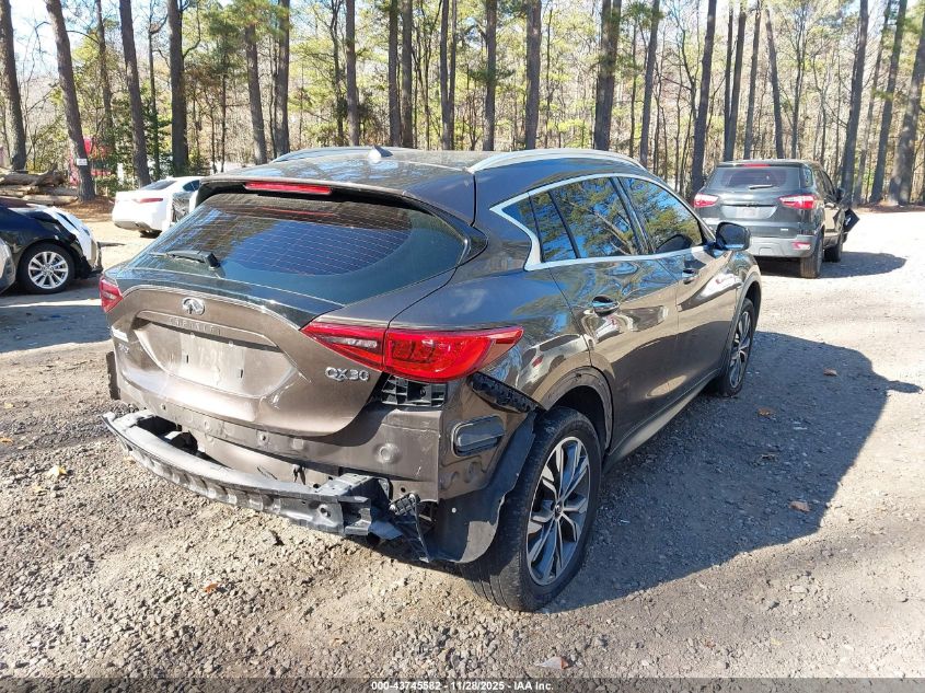 2018 Infiniti Qx30 Premium VIN: SJKCH5CR1JA055742 Lot: 43745582