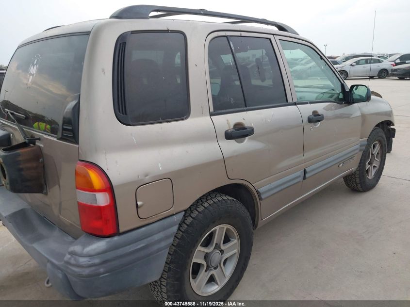 2003 Chevrolet Tracker Hard Top Base VIN: 2CNBE13C936919654 Lot: 43745588