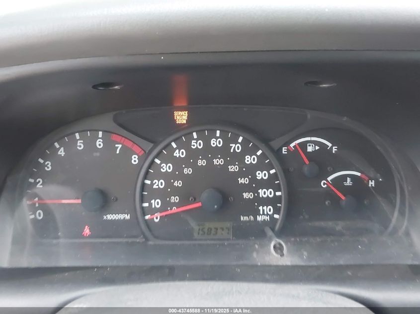 2003 Chevrolet Tracker Hard Top Base VIN: 2CNBE13C936919654 Lot: 43745588