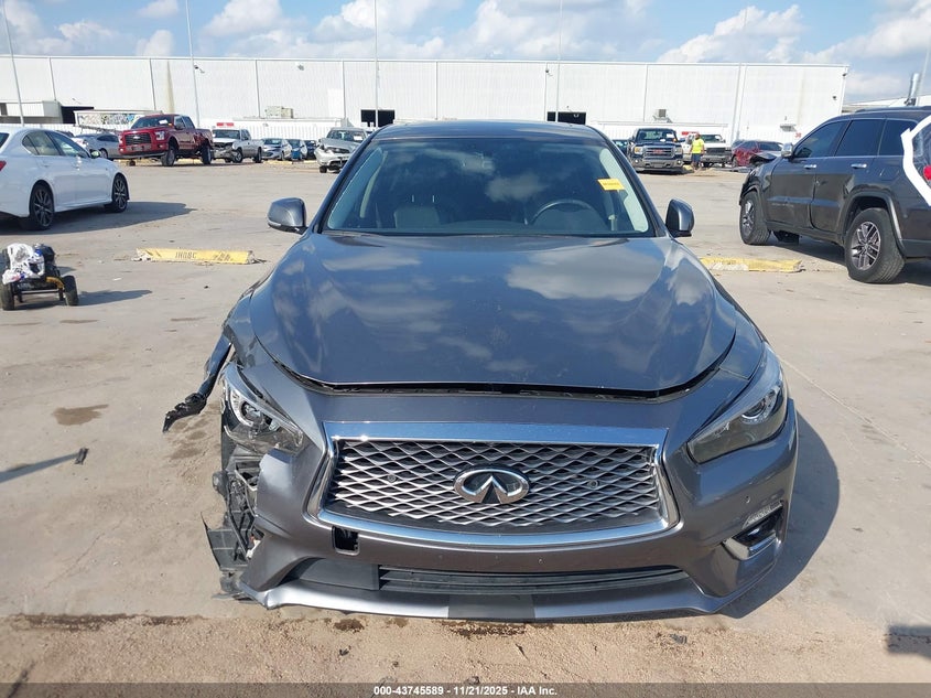 2021 Infiniti Q50 Luxe VIN: JN1EV7BP3MM703328 Lot: 43745589