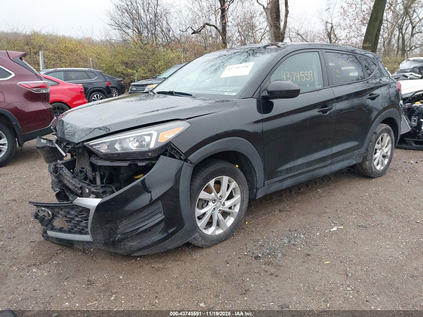 KM8J23A43KU941886 2019 HYUNDAI TUCSON photo no. 2