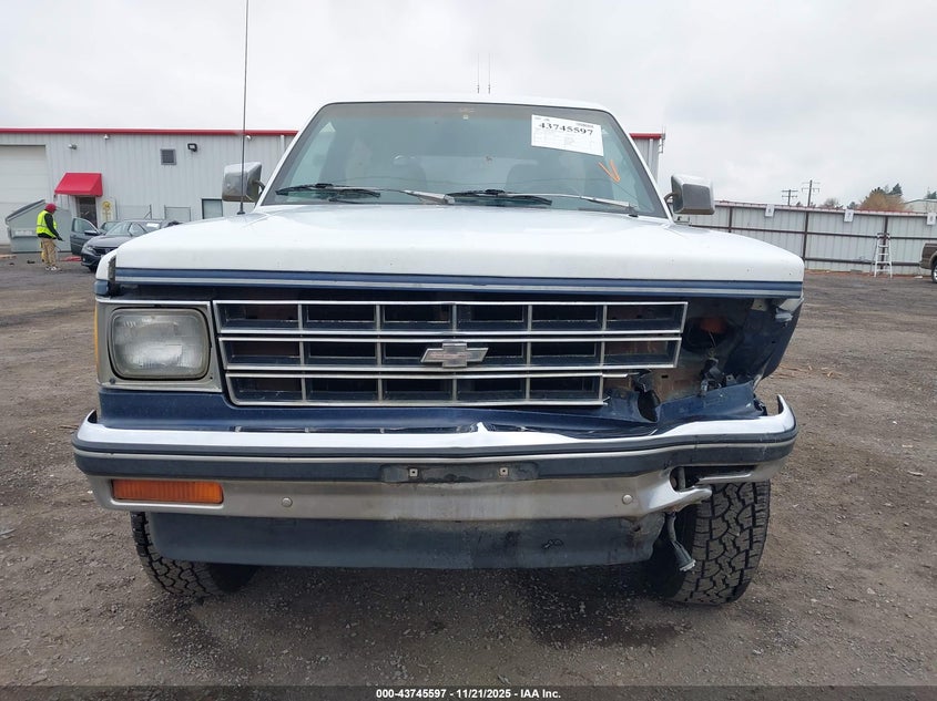 1989 Chevrolet Blazer S10 VIN: 1GNCT18ZXK0142766 Lot: 43745597
