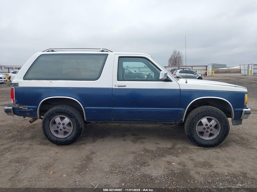 1989 Chevrolet Blazer S10 VIN: 1GNCT18ZXK0142766 Lot: 43745597