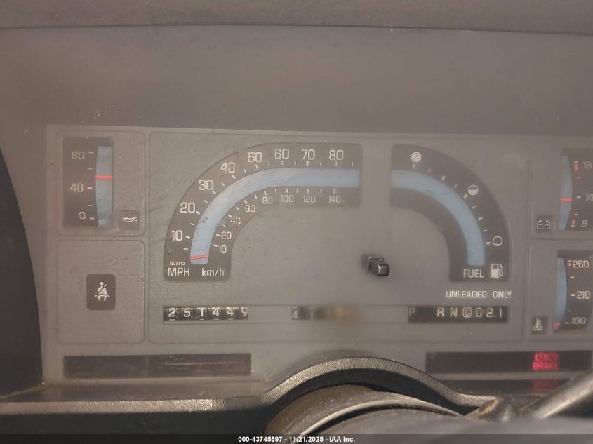 1989 Chevrolet Blazer S10 VIN: 1GNCT18ZXK0142766 Lot: 43745597