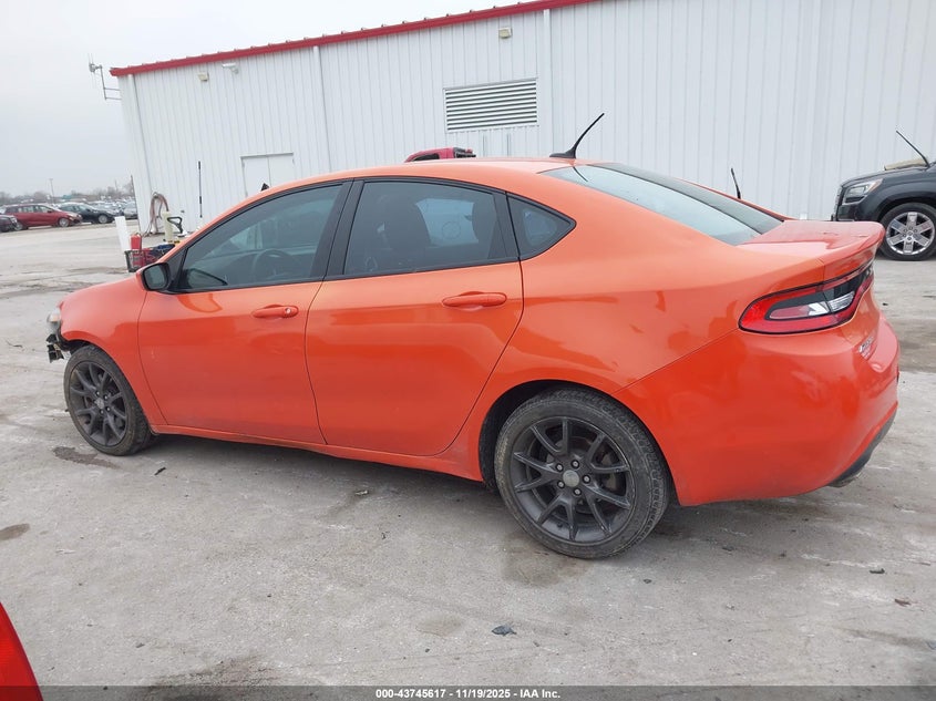 2015 Dodge Dart Sxt VIN: 1C3CDFBB8FD363185 Lot: 43745617