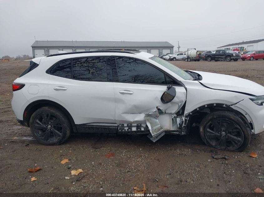 2022 Buick Envision Fwd Essence VIN: LRBFZNR44ND030376 Lot: 43745620