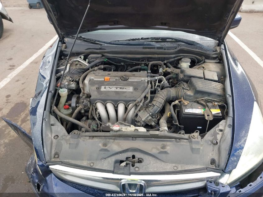 2007 Honda Accord 2.4 Se VIN: 1HGCM56337A181309 Lot: 43745624