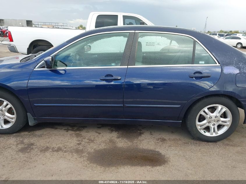 2007 Honda Accord 2.4 Se VIN: 1HGCM56337A181309 Lot: 43745624