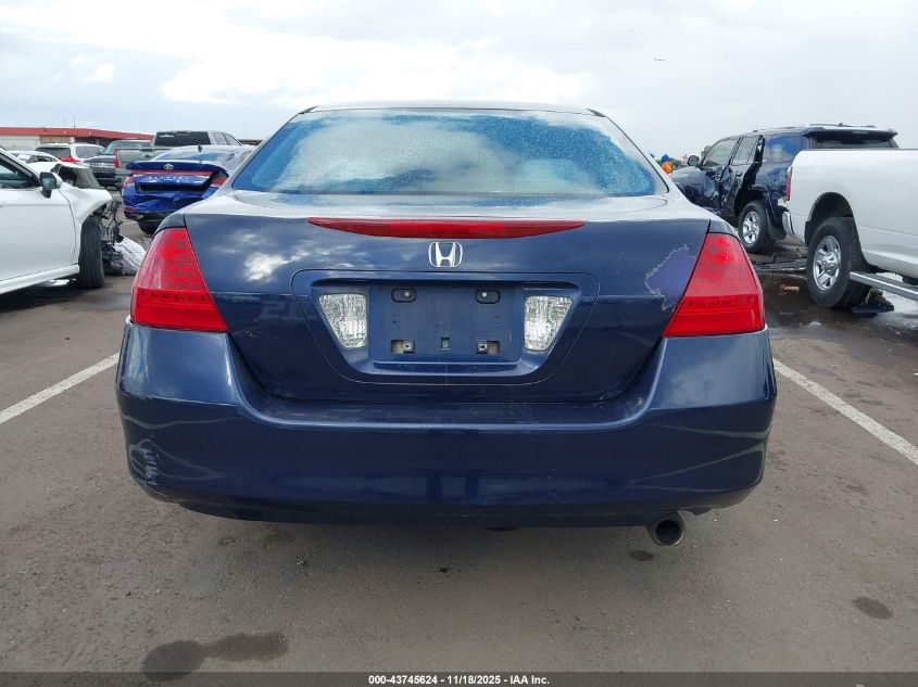 2007 Honda Accord 2.4 Se VIN: 1HGCM56337A181309 Lot: 43745624