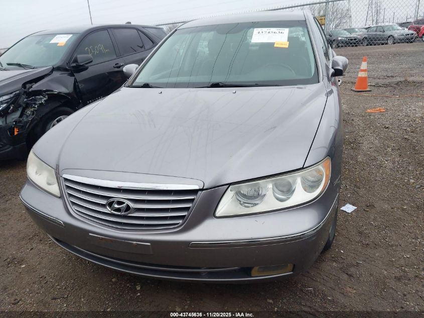 2007 Hyundai Azera Limited/Se VIN: KMHFC46F27A242695 Lot: 43745636