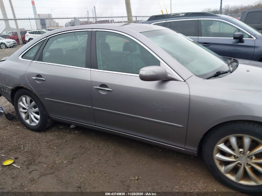2007 Hyundai Azera Limited/Se VIN: KMHFC46F27A242695 Lot: 43745636