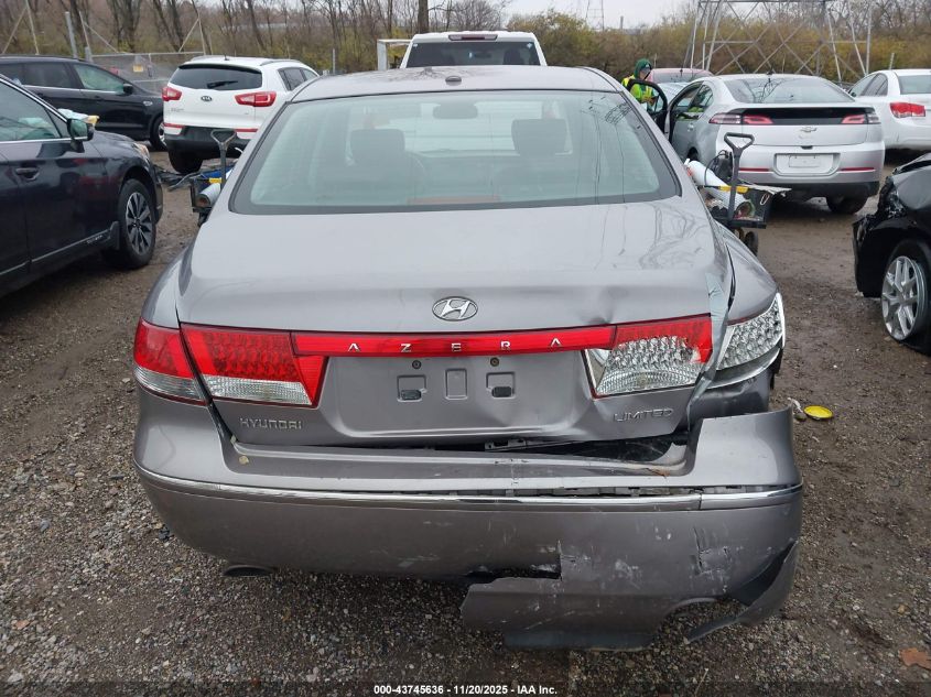 2007 Hyundai Azera Limited/Se VIN: KMHFC46F27A242695 Lot: 43745636
