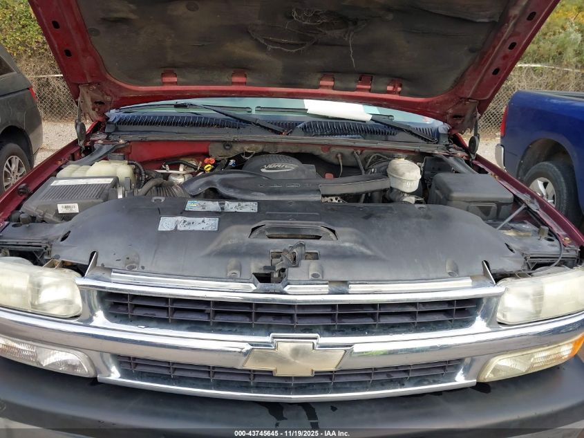 2003 Chevrolet Tahoe Ls VIN: 1GNEC13V13R214254 Lot: 43745645