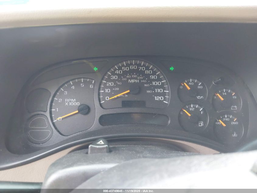 2003 Chevrolet Tahoe Ls VIN: 1GNEC13V13R214254 Lot: 43745645