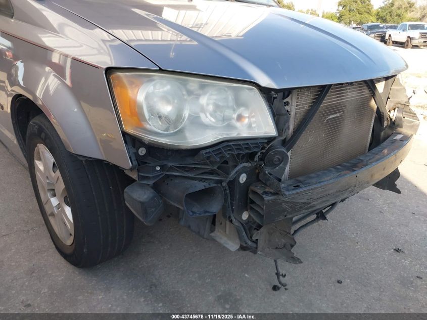 2013 Dodge Grand Caravan American Value Pkg VIN: 2C4RDGBG4DR588060 Lot: 43745678