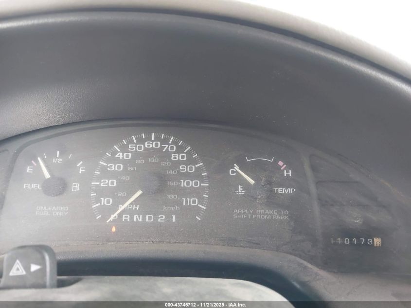 1998 Chevrolet Cavalier VIN: 1G1JC124XW7172207 Lot: 43745712