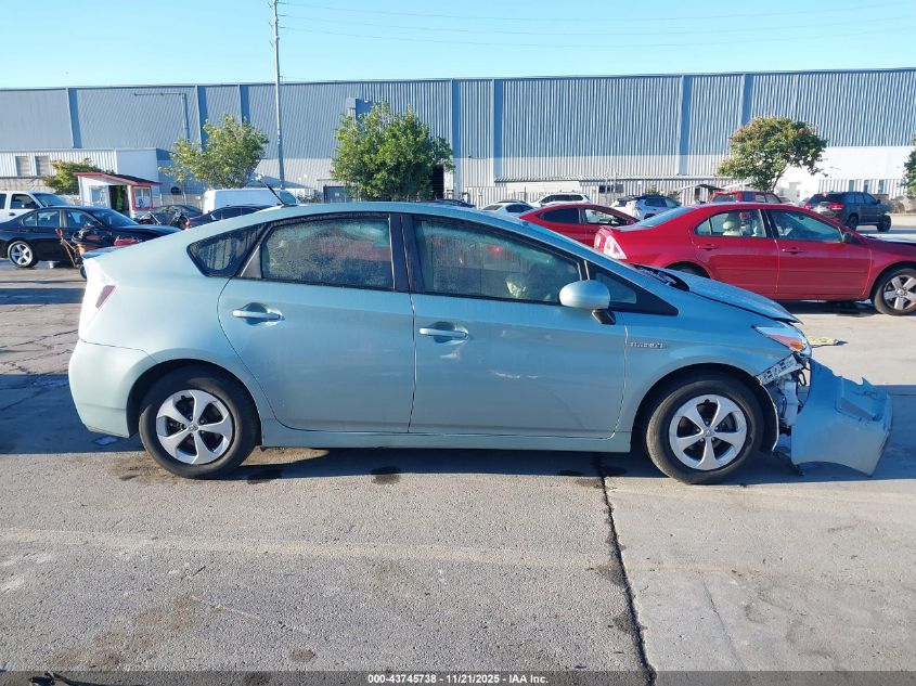 2015 Toyota Prius Three VIN: JTDKN3DU0F1911103 Lot: 43745738